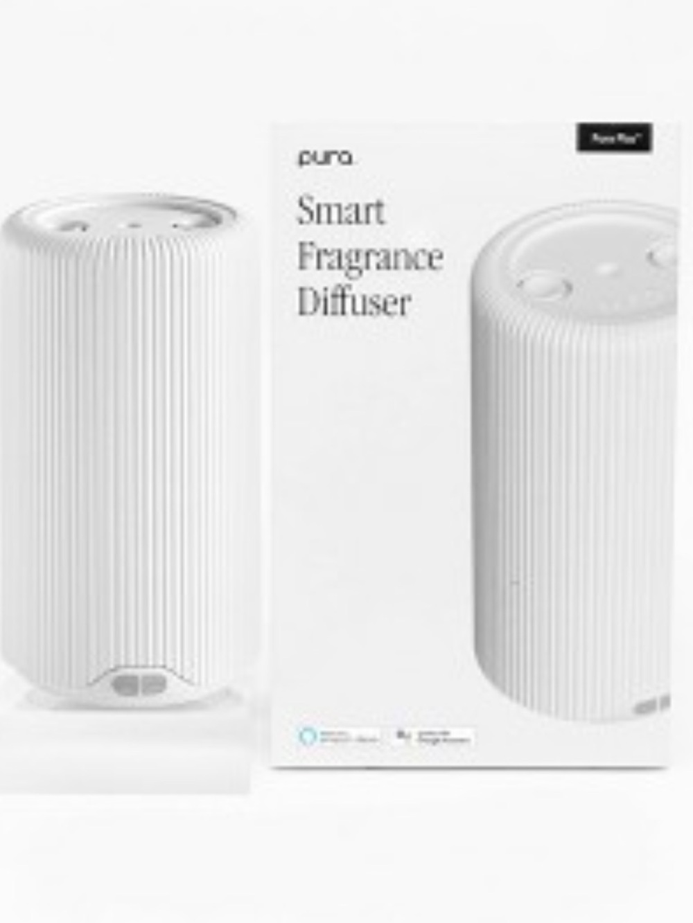 Pura Plus Smart Fragrance Diffuser – White – Alexa + Google Home Compatible